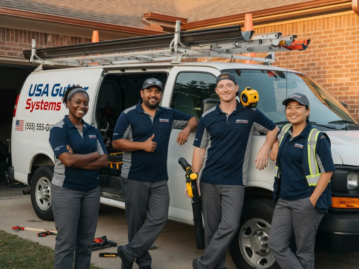 Gutter Installation company in Blooming Grove, TX